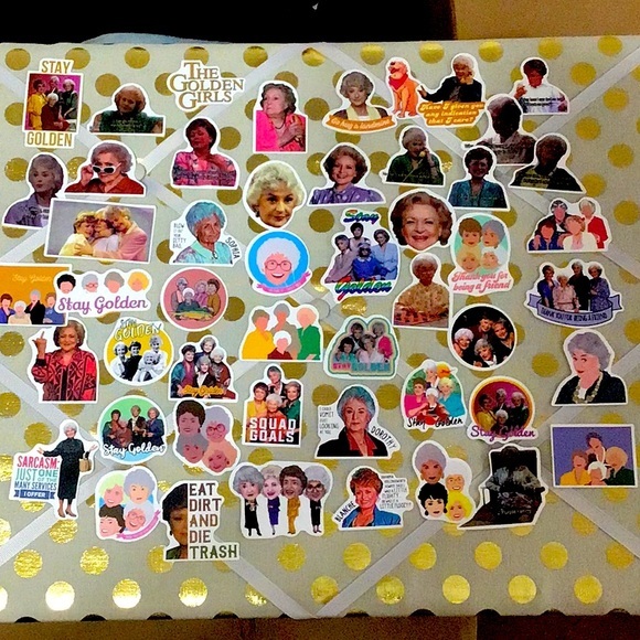 NWT 5 Random Golden Girl Stickers - Picture 1 of 1